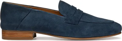 Produktbild von GEOX Slipper & Mokassin MANTINEA, Rauleder, Blau, Damen