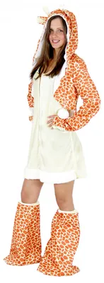 Produktbild von y Giraffen Kostüm für Damen Damenkostüm Gr. S - XL, Größe:XL