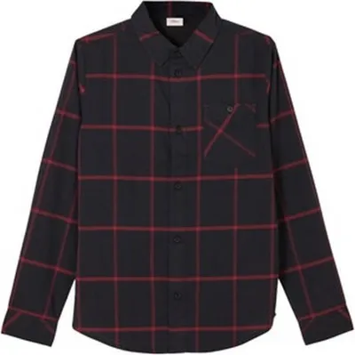 Produktbild von S. Oliver Hemd langarm black chec L