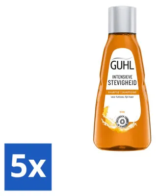 Produktbild von 5 x Guhl Shampoo Intensieve Stevigheid - 50 ml - Vorteilspackung - 5 Stücke