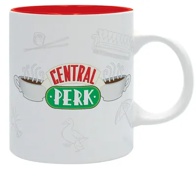 Central Perk Tasse Friends Keramikbecher 320 ml
