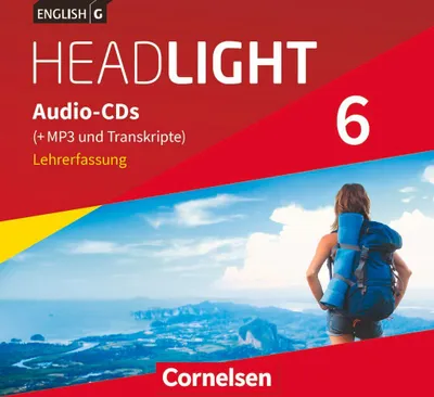 Produktbild von English G Headlight Band 6: 10. Schuljahr- Allgemeine Ausgabe - Audio-CDs (Vollfassung)