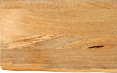 Produktbild von Tischplatte mit Baumkante 40x20x3,8 cm Massivholz Mango