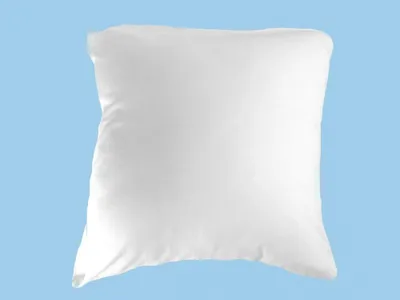 Obrázek produktu pro Dekorační povlak na polštářky 40x40 JERSEY -01 bílá