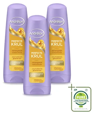 Zdjęcie produktu dla 3 sztuki odżywki Andrélon Perfecte Krul - 200 ml - opakowanie zbiorcze
