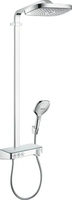 Immagine prodotto di Hansgrohe Showerpipe Raindance Select Chrom mit Kopfbrause Raindance E Air 3jet 300mm