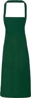 Produktbild von Premier Workwear PR102 | Baumwolle Apron (No Pocket) - 60 x 87 cm - Farbe: Bottle (ca. Pantone 560) - Größe: 60 x 87 cm