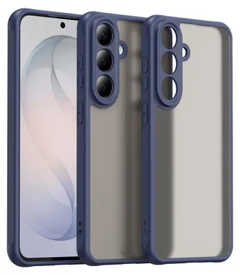 Produktbild von Samsung Galaxy S26 FE Hülle - Coverup Mattes Transparentes Back Cover mit Kameraschutz - Blau