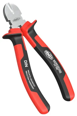 Produktbild von FAMEX 3833 Seitenschneider - mit zusätzlich induktiv gehärteten Schneiden - 160mm