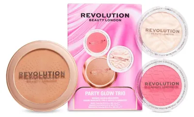 Productafbeelding van Revolution Party Glow gezichtspoeder trio