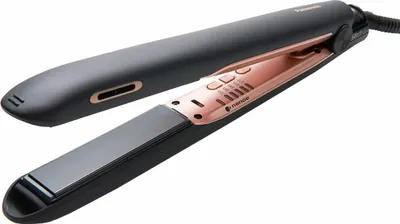 Produktbild von Panasonic EH-PHS9KK825, Glätteisen, Dampf, 150 °C, 230 °C, 30 s, Schwarz