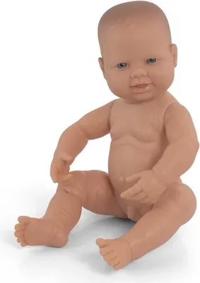 Immagine prodotto di Miniland baby doll bambino 40 cm - Bambola giocattolo realistica per bambini
