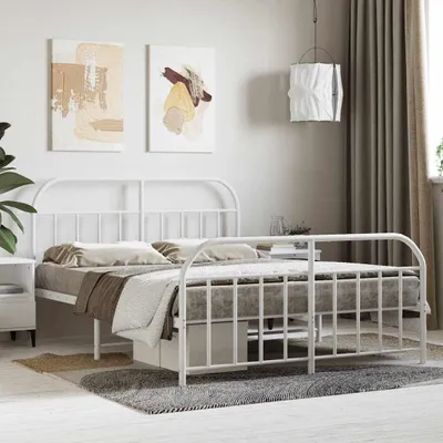 Obrázok produktu pre Robustná kovová posteľ s rozmermi 140 x 200 cm