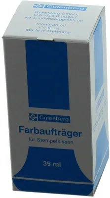 Produktbild von Stempelfarbe ohne Öl 35ml blau