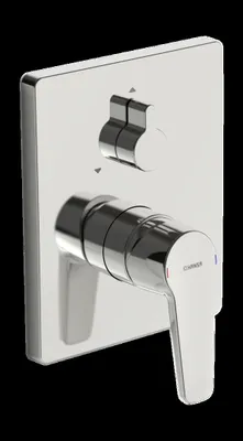 Produktbild von Hansa Fertigmontageset HANSAPOLO für Einhand-Wannen-Batterie, mit Sicherungseinrichtung verchromt