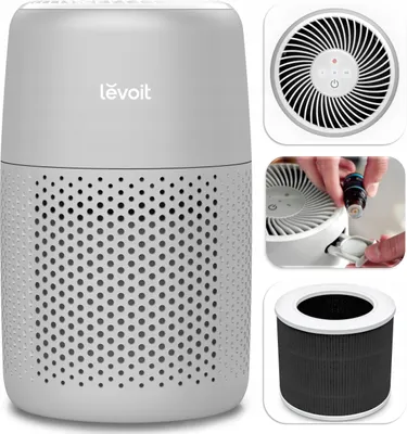 Produktbild von Luftreiniger Levoit Core Mini Pro 3-Filter, Aromatherapie, 16M2 27Db