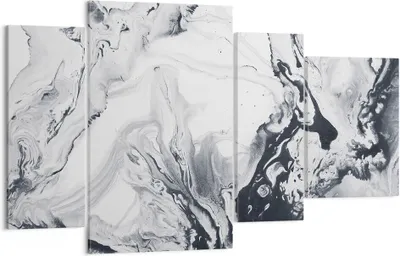 Produktbild von Bild auf Leinwand - Leinwandbild - Abstraktion modern - 120x70cm - Wand Bild - Wanddeko - Leinwanddruck - Bilder - Kunstdruck - Wanddekoration - Leinwand bilder - Wandkunst - DL120x70-3900