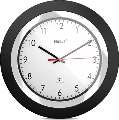 Produktbild von Mebus 19451 Funk-Wanduhr
