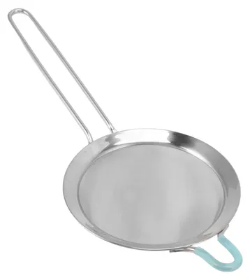 Obrázok produktu pre 60 Mesh jemné sito z nehrdzavejúcej ocele s dlhou rukoväťou pre kuchyňu 14 cm/5,5 palca