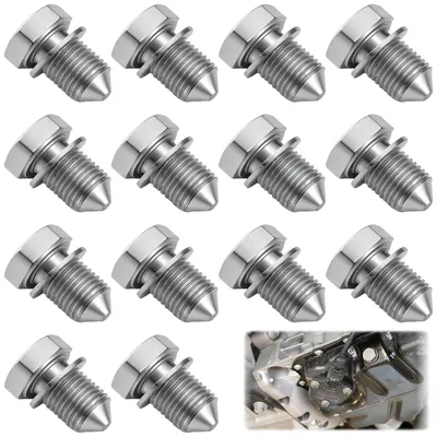 Productafbeelding van 14 Stuks Olieaflaatplug met Dichting voor Motoren