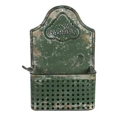 Zdjęcie produktu dla Stojak na rośliny Clayre & Eef 29x13x45 cm zielony metalowy