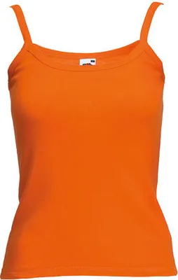 Produktbild von Fruit of the Loom - Valueweight V-Neck T - Orange - S