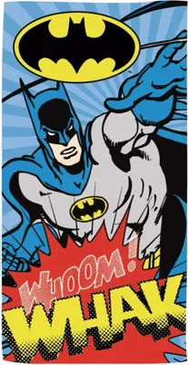 Zdjęcie produktu dla Batman Whoom Badetuch 70 x 140 cm - Baumwolle
