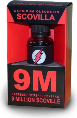 Produktbild von Scovillas 9M, 9 Million Scoville Extreme Hot Pepper Extract, 30ml
