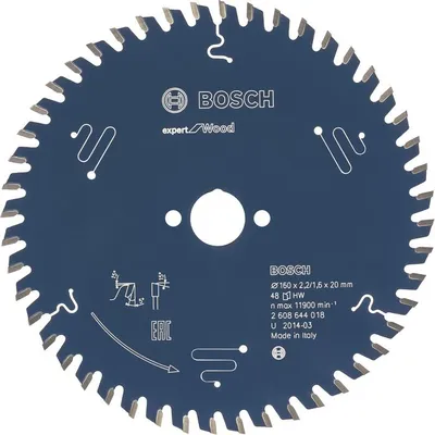 Obrázek produktu pro Pilový kotouč pro okružní pily Expert for Wood Ø 160x20x2,2 mm Z 48
