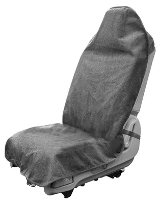 Obrázok produktu pre Nepremokavý poťah na sedadlo auta – univerzálny – protišmykový – z froté – 140 x 75 cm – 1 kus