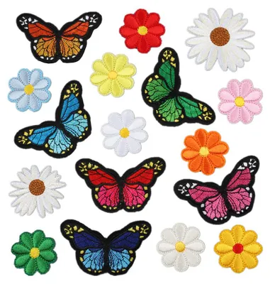 Produktbild von 16pcs Aufnäher Patches Aufnäher zum Aufbügeln Aufbügler Patches
