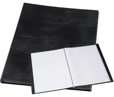 Produktbild von Rillstab display book A3, Schwarz