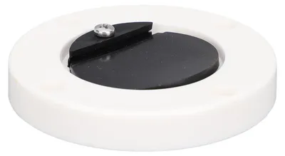 Image de Vanne de vidange marine empêchant le reflux d'eau - Orifice de vidange pour bateaux, navires, yachts et camping-cars - Blanc