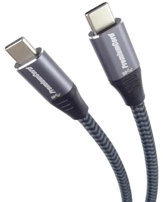 Obrázok produktu pre PremiumCord USB 3.2 Gen 1 USB-C konektor - USB-C konektor, bavlnené opletenie 2 m