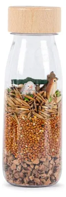 Immagine prodotto di Per bambini, bottiglia sensoriale Spy Wald - Beige | di Petit Boum