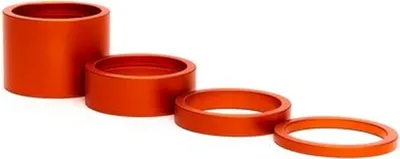 Produktbild von Chris King Headset Spacer Kit 2, 1 1/8"/28.6, 5 Stk., matte mango