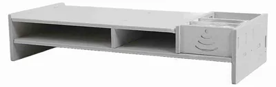 Obrázek produktu pro Počítačový monitor Riser Laptop PC stojan Home Office Desktop Table Storage Organizer Shelf