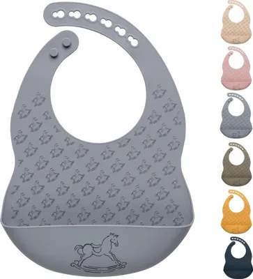 Produktbild von Baby Silikon Lätzchen mit Auffangschale Tradewinds