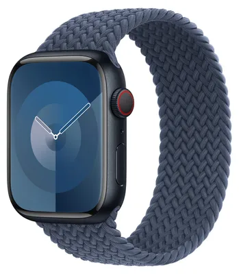 Zdjęcie produktu dla Apple Pleciony pasek solo do zegarka Apple Watch | 38/40/41/42 mm – rozmiar 1 – Storm Blue