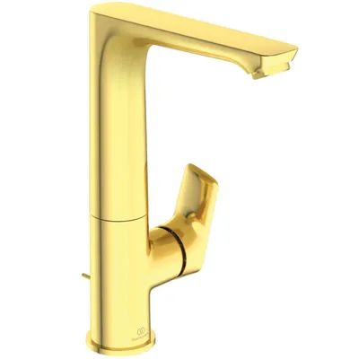 Produktbild von Ideal Standard Waschtischarmatur Connect Air hoher Auslauf, Ausladung 174mm A7020A2 Brushed Gold