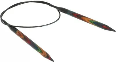 Produktbild von Lana Grossa RUNDSTRICKNADEL Design-Holz Multicolor Länge 60cm/80cm - verschiedene Stärken Größe 60 cm / 7.0 mm