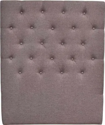 Produktbild von Gepolstertes Kopfteil "Deco"  - 99 cm - Taupe - Aus Stoff