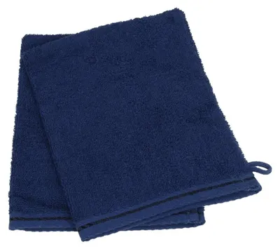 Image de ARTG - Gants de toilette LT3344 (taille unique) (bleu foncé)