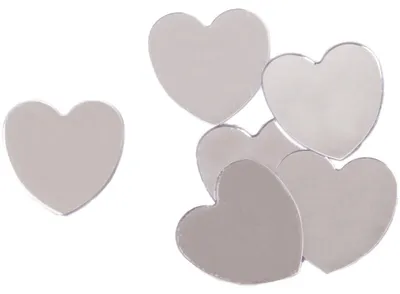 Produktbild von PaperStyle 46404 Konfetti Herzen - 10 g, silber