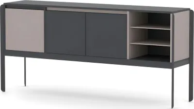 Image de Armoire de bureau Sideboard Armoire Bureau Étagères Antrazhit Moderne