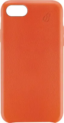 Zdjęcie produktu dla BEETLECASE, skórzane etui do Apple iPhone 6/7/8/SE20, pomarańczowe
