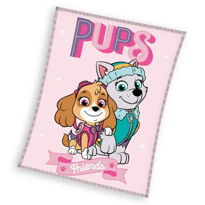 Produktbild von Babydecke von Koralle (130x170 cm) - Paw Patrol I