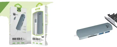 Obrázek produktu pro USB-C adaptér, vysokorychlostní přenos dat, víceportové připojení, model 612-01