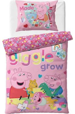 Zdjęcie produktu dla Pościel dziecięca Prasátko Pepina Čas na Hraní