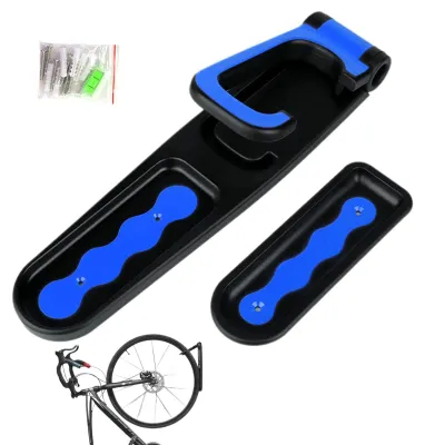Image de Support de vélo mural, pliable, pour garage